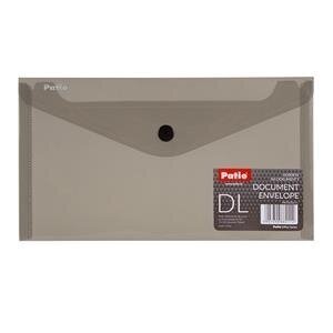 Aplankas (vokas) PATIO  su spaustuku, DL, įvairių spalvų 1