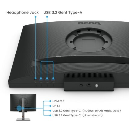24.1W LED MONITOR RD240Q DARK GREY 3