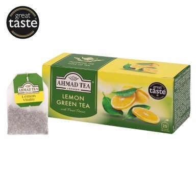 Ahmad Tea Citrinų skonio žalioji arbata