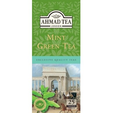 Ahmad Tea Mėtų skonio žalioji arbata 2
