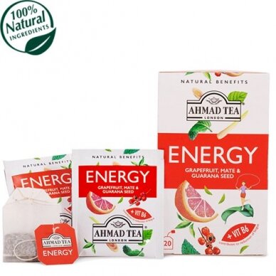 Ahmad Tea Natūrali arbata ''Energy'' 1
