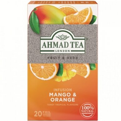 Ahmad Tea Natūrali arbata ''Mango & Orange'' 3