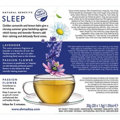 Ahmad Tea Natūrali arbata ''Sleep'' 3