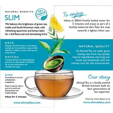 Ahmad Tea Natūrali arbata ''Slim'' 2