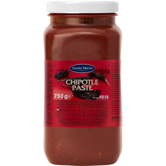 Aitriųjų paprikų Chipotle pasta SANTA MARIA, 750 g