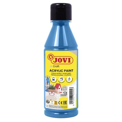 Akriliniai dažai JOVI, 250ml, žydors sp. Akriliniai dažai JOVI, 250ml, žydors sp.