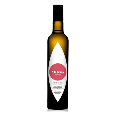 Alyvuogių aliejus MILVUS, Extra virgin, Royeta, 500 ml