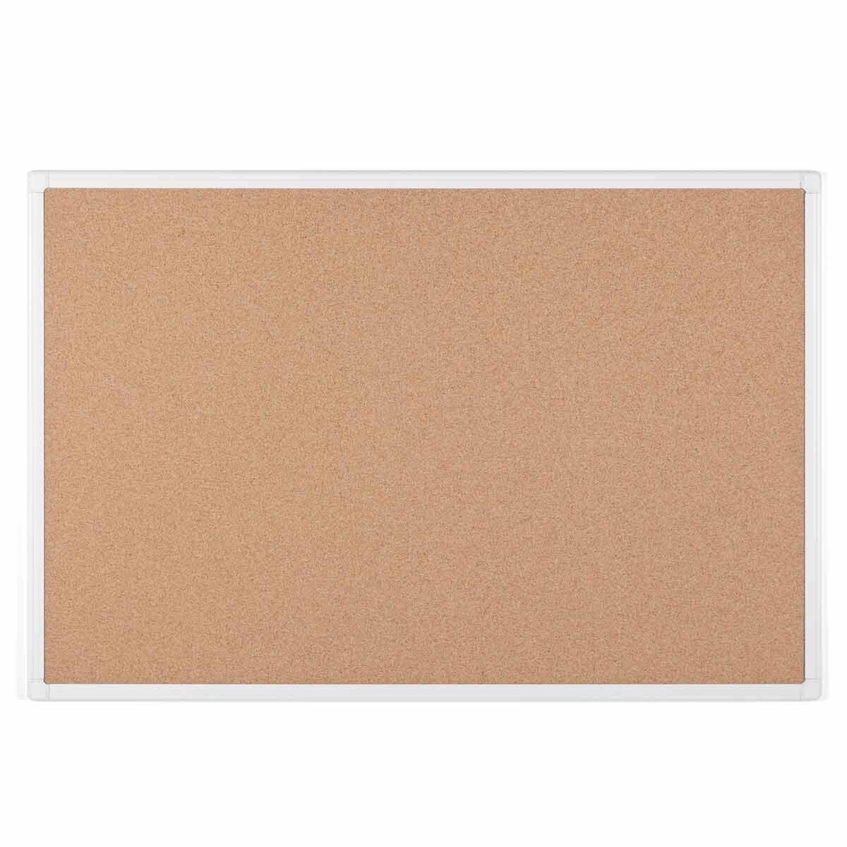 Antimikrobinė kamštinė lenta BI-OFFICE BioCote, aliuminio rėmas, 900x600 mm Antimikrobinė kamštinė lenta BI-OFFICE BioCote, aliuminio rėmas, 900x600 mm