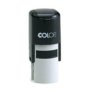 Antspaudas Printer R24 COLOP, juodas korpusas su bespalve pagalvėle