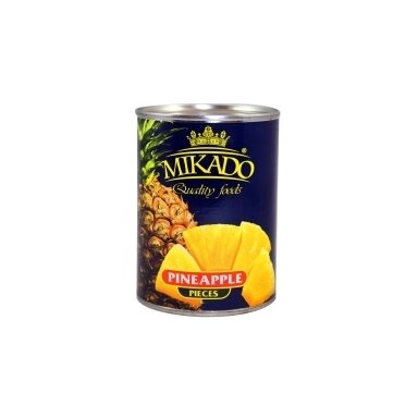 Ananasų gabaliukai MIKADO, 565/340 g