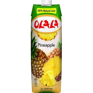 Ananasų sultys OLALA,100%, 1 l Ananasų sultys OLALA,100%, 1 l