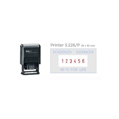 Antspaudas S226/P COLOP su polimeru Antspaudas S226/P COLOP su polimeru