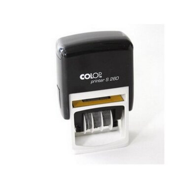 Antspaudas S260 Dater 03 COLOP su mėlyna pagalvėle Antspaudas S260 Dater 03 COLOP su mėlyna pagalvėle
