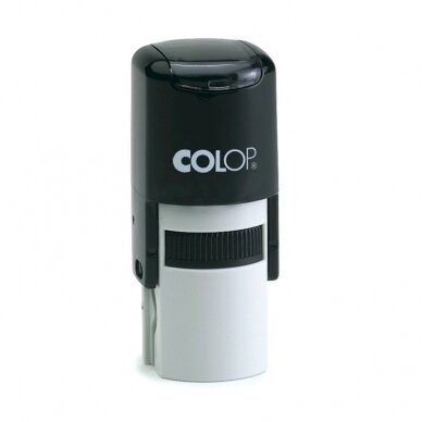 Antspaudas Printer R24 COLOP, juodas korpusas su bespalve pagalvėle 1