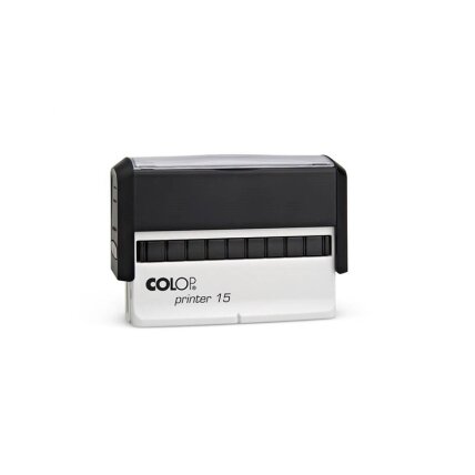 Antspaudas Colop PRINTER 15, mėlyna pagalvėlė Antspaudas Colop PRINTER 15, mėlyna pagalvėlė