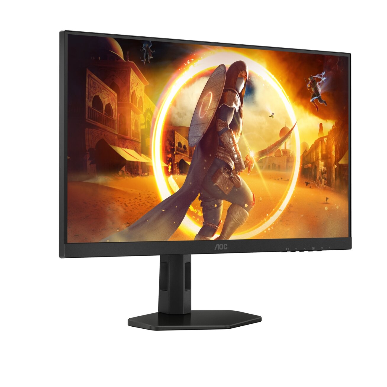 AOC G4 Q27G4XF, 68.6 cm (27"), 2560 x 1440 pixels, Quad HD, LED, 1 ms, Black, Grey 3