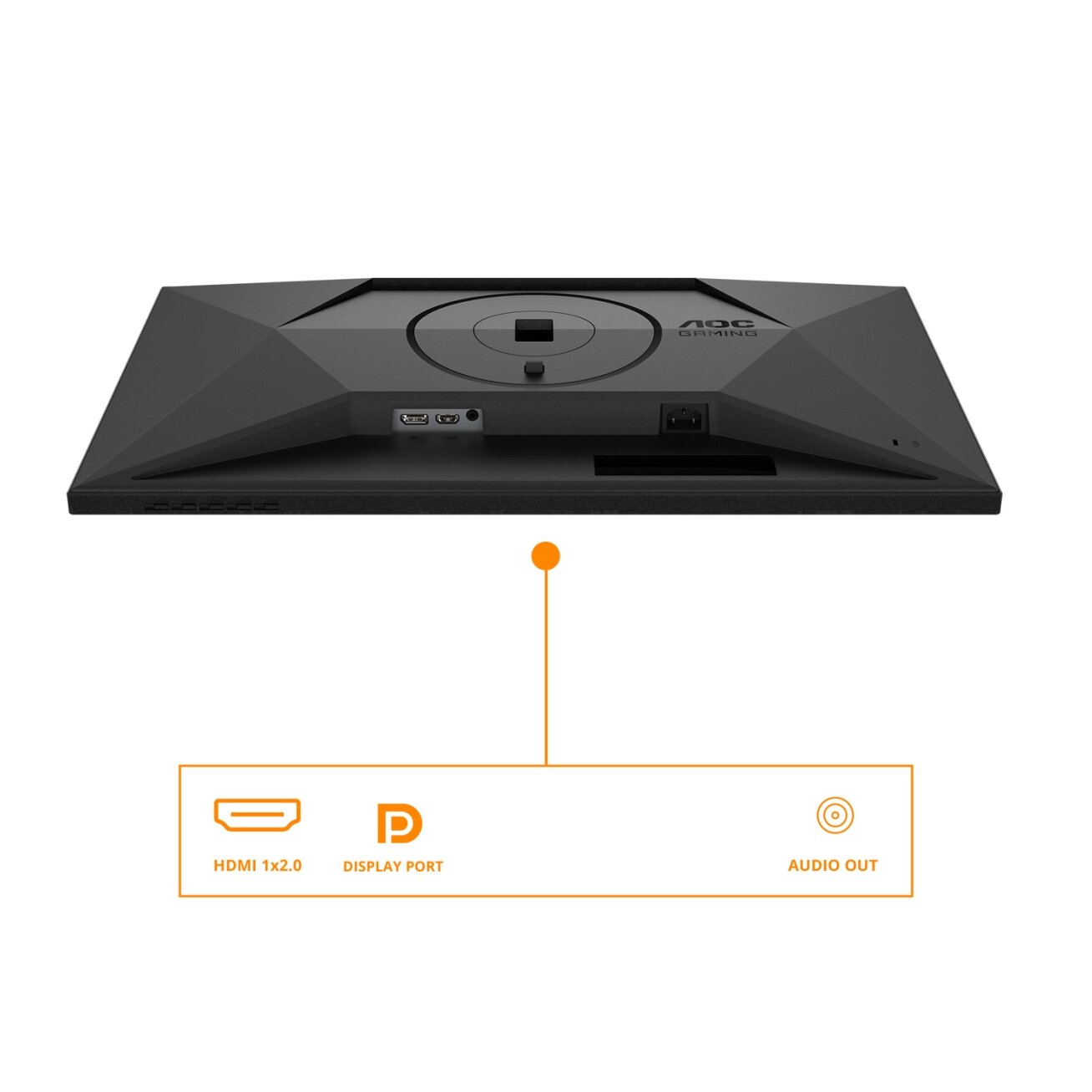 AOC G4 Q27G4XF, 68.6 cm (27"), 2560 x 1440 pixels, Quad HD, LED, 1 ms, Black, Grey 2