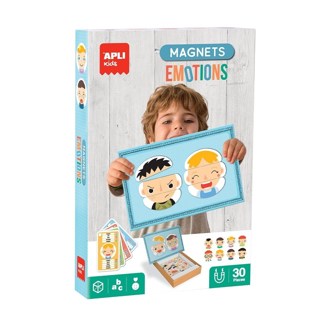 Apli Kids magnetinis žaidimas EMOCIJOS Apli Kids magnetinis žaidimas EMOCIJOS