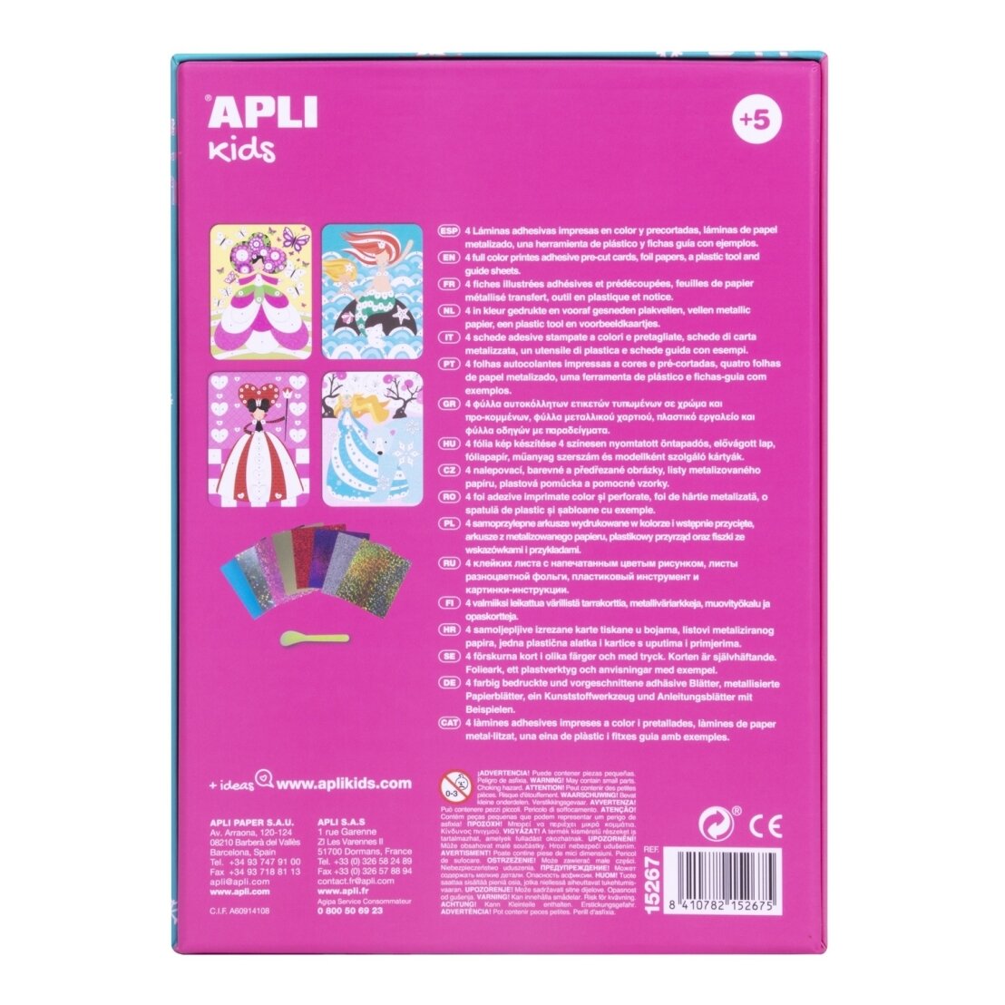 Apli Kids kūrybinis rinkinys „Princesės” 3