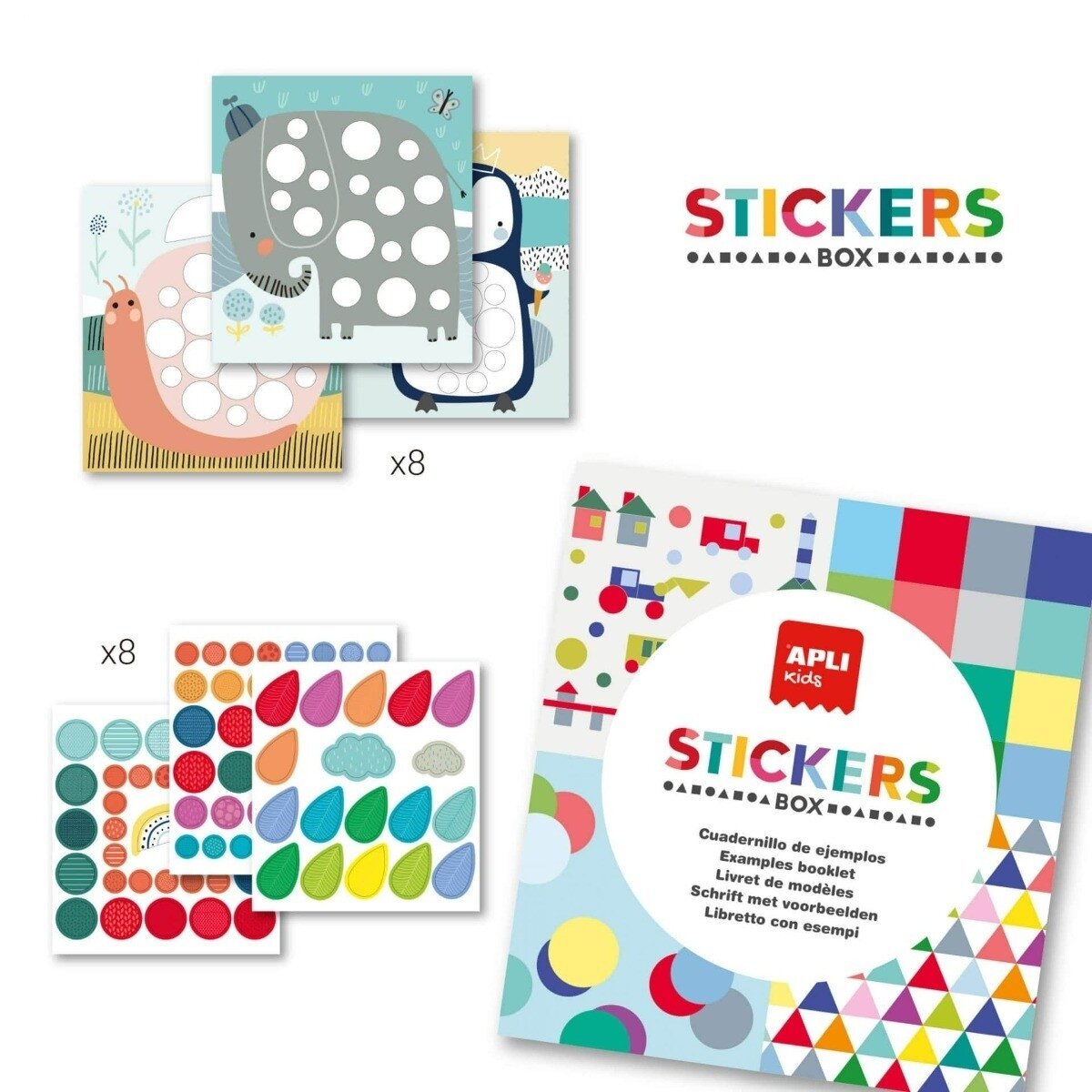 Apli Kids lipdukų žaidimas LOKYS 3 Apli Kids lipdukų žaidimas LOKYS 3