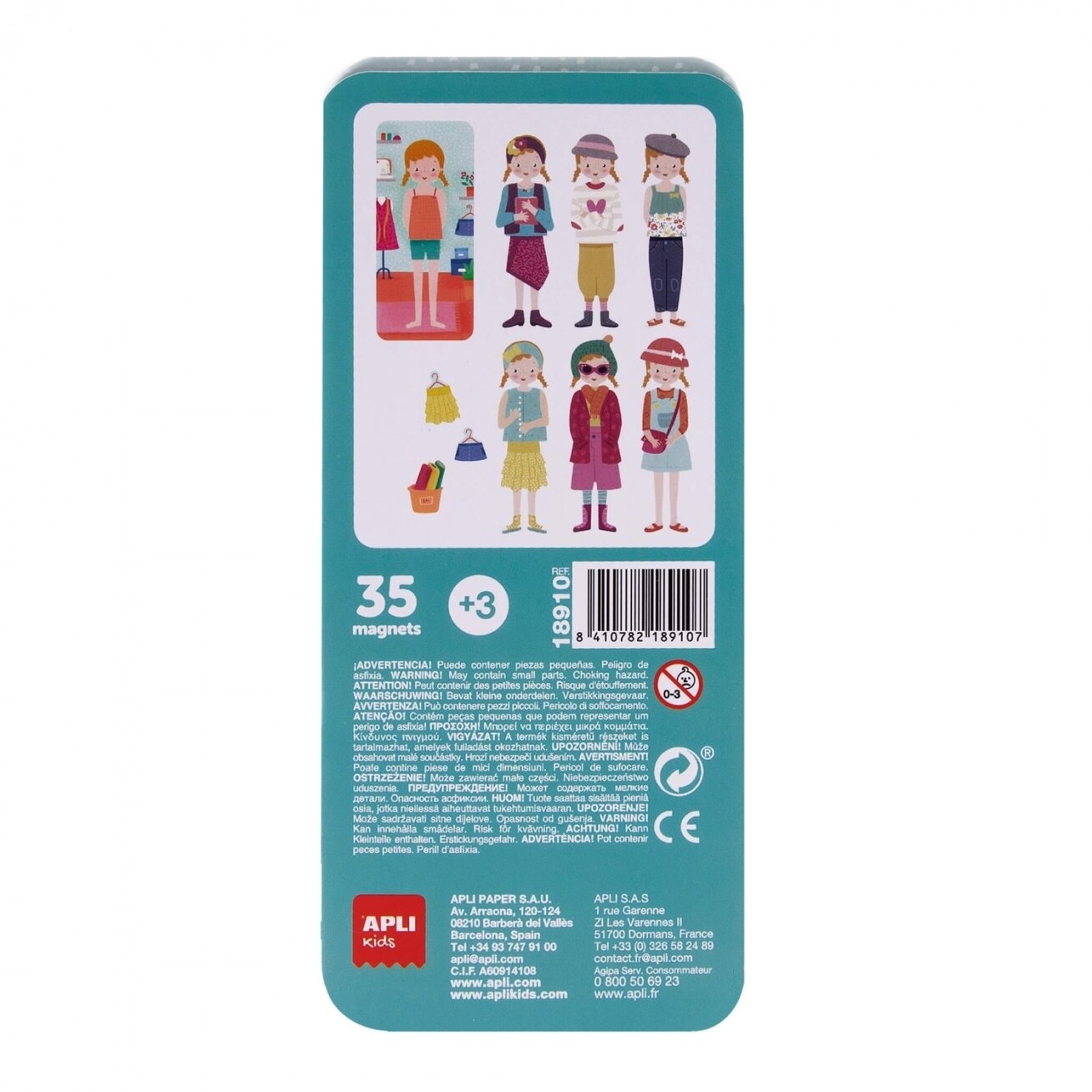 Apli Kids magnetinis žaidimas „Mada“ 3 Apli Kids magnetinis žaidimas „Mada“ 3