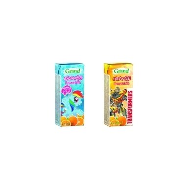Apelsinų sulčių gėrimas GRAND, 200 ml Apelsinų sulčių gėrimas GRAND, 200 ml