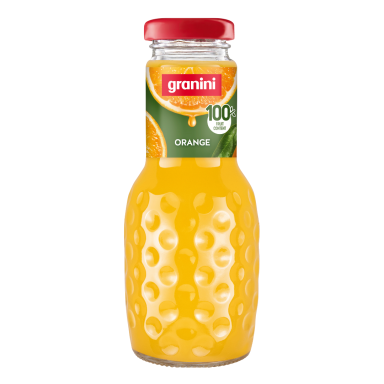 Apelsinų sultys GRANINI, su minkštimu, 100%, 0,25 l