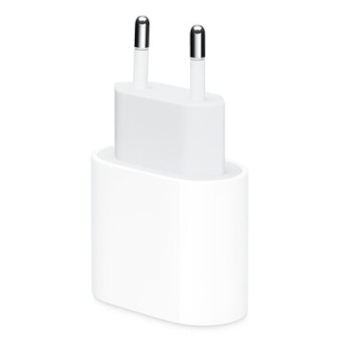 Apple 20W AC Maitinimo adapteris USB-C, Balta Apple 20W AC Maitinimo adapteris USB-C, Balta