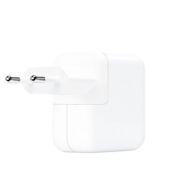 Apple 30W AC Maitinimo adapteris USB-C, Balta Apple 30W AC Maitinimo adapteris USB-C, Balta