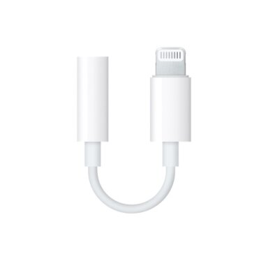 Apple Lightning to 3.5 mm Headphone Jack Adapteris, Balta Apple Lightning to 3.5 mm Headphone Jack Adapteris, Balta