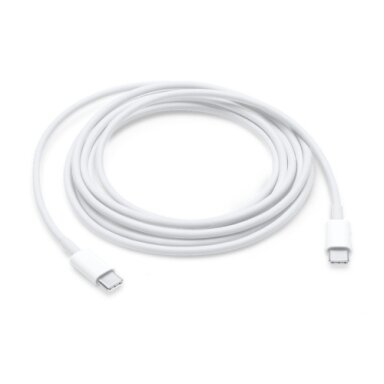 Apple USB Kabelis, USB-C į USB-C, 1 m, Balta Apple USB Kabelis, USB-C į USB-C, 1 m, Balta