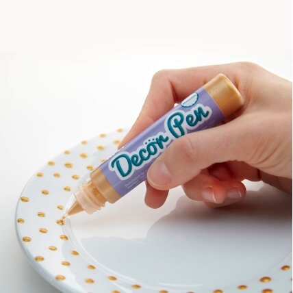 APLI 3D efektą suteikiantys metalizuoti markeriai „Decorpen“ (6 vnt.) 4