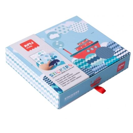Apli Kids lipdukų žaidimas LAIVAS 3 Apli Kids lipdukų žaidimas LAIVAS 3