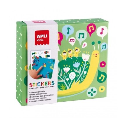 Apli Kids lipdukų žaidimas MAŽYLIAI Apli Kids lipdukų žaidimas MAŽYLIAI