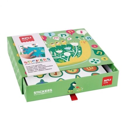 Apli Kids lipdukų žaidimas MAŽYLIAI 2 Apli Kids lipdukų žaidimas MAŽYLIAI 2