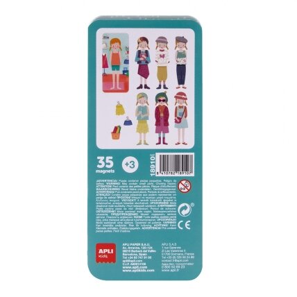 Apli Kids magnetinis žaidimas „Mada“ 3 Apli Kids magnetinis žaidimas „Mada“ 3