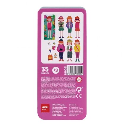 Apli Kids magnetinis žaidimas „Tropikai“ 3 Apli Kids magnetinis žaidimas „Tropikai“ 3