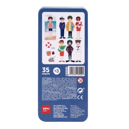 Apli Kids magnetinis žaidimas „Vandenynas“ 3 Apli Kids magnetinis žaidimas „Vandenynas“ 3