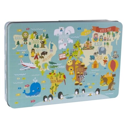 Apli Kids XL dėlionė PASAULIO ŽEMĖLAPIS Apli Kids XL dėlionė PASAULIO ŽEMĖLAPIS