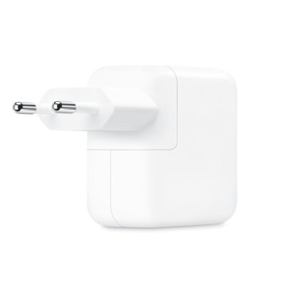 Apple 35W AC Maitinimo adapteris Dual USB-C, Balta Apple 35W AC Maitinimo adapteris Dual USB-C, Balta
