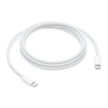 Apple USB-C Male į USB-C Male Kabelis 2m, Balta Apple USB-C Male į USB-C Male Kabelis 2m, Balta