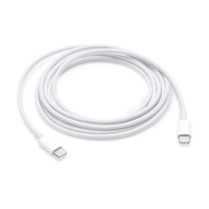 Apple USB Kabelis, USB-C į USB-C, 1 m, Balta Apple USB Kabelis, USB-C į USB-C, 1 m, Balta