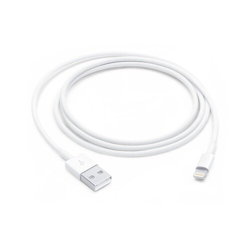 Apple Lightning į USB-A Kabelis, 1 m, Balta Apple Lightning į USB-A Kabelis, 1 m, Balta