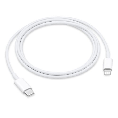 Apple USB-C Male į Lightning Male Kabelis 1m, Balta Apple USB-C Male į Lightning Male Kabelis 1m, Balta