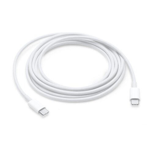 Apple USB Kabelis, USB-C į USB-C, 1 m, Balta Apple USB Kabelis, USB-C į USB-C, 1 m, Balta