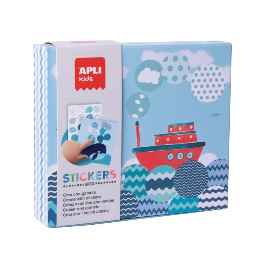 Apli Kids lipdukų žaidimas LAIVAS Apli Kids lipdukų žaidimas LAIVAS