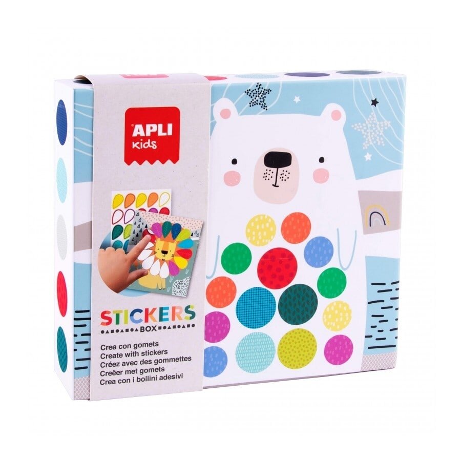 Apli Kids lipdukų žaidimas LOKYS Apli Kids lipdukų žaidimas LOKYS