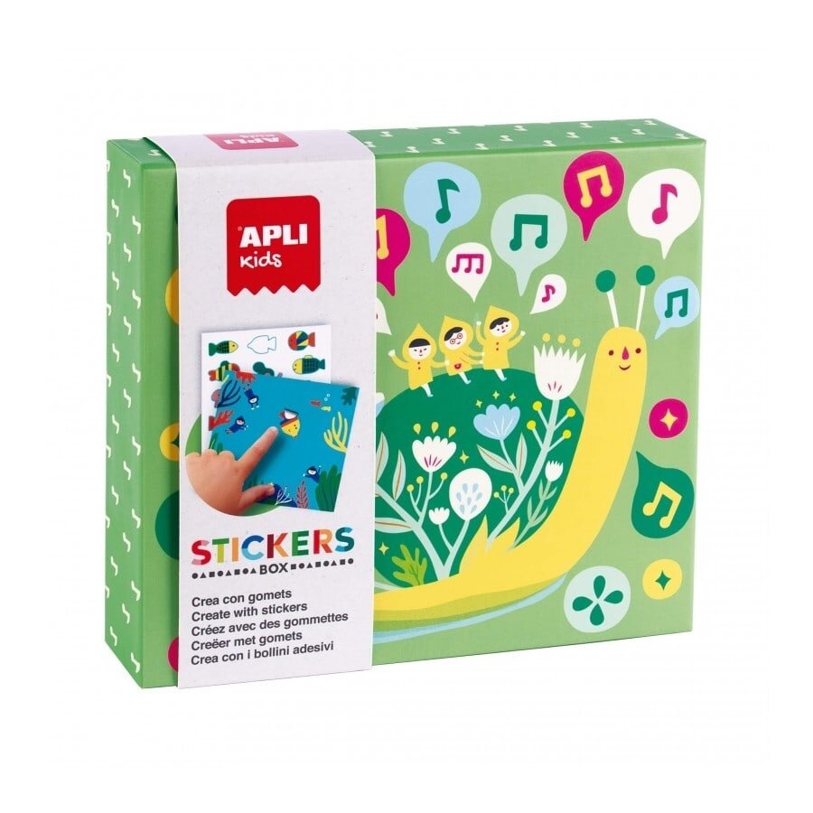 Apli Kids lipdukų žaidimas MAŽYLIAI Apli Kids lipdukų žaidimas MAŽYLIAI