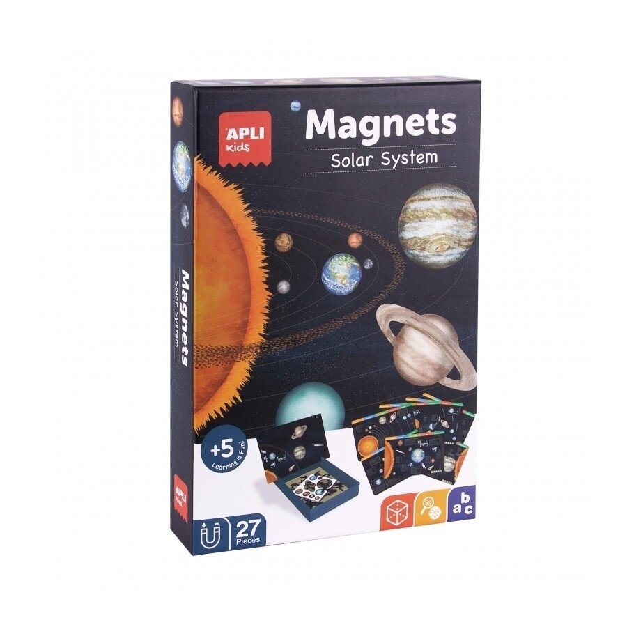 Apli Kids magnetinis žaidimas-dėlionė „Saulės sistema“ 1