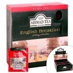 Arbata AHMAD Alu ENGLISH Breakfast, 100 x 2 g arbatos pakelių.